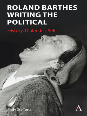 cover image of Roland Barthes Writing the Political